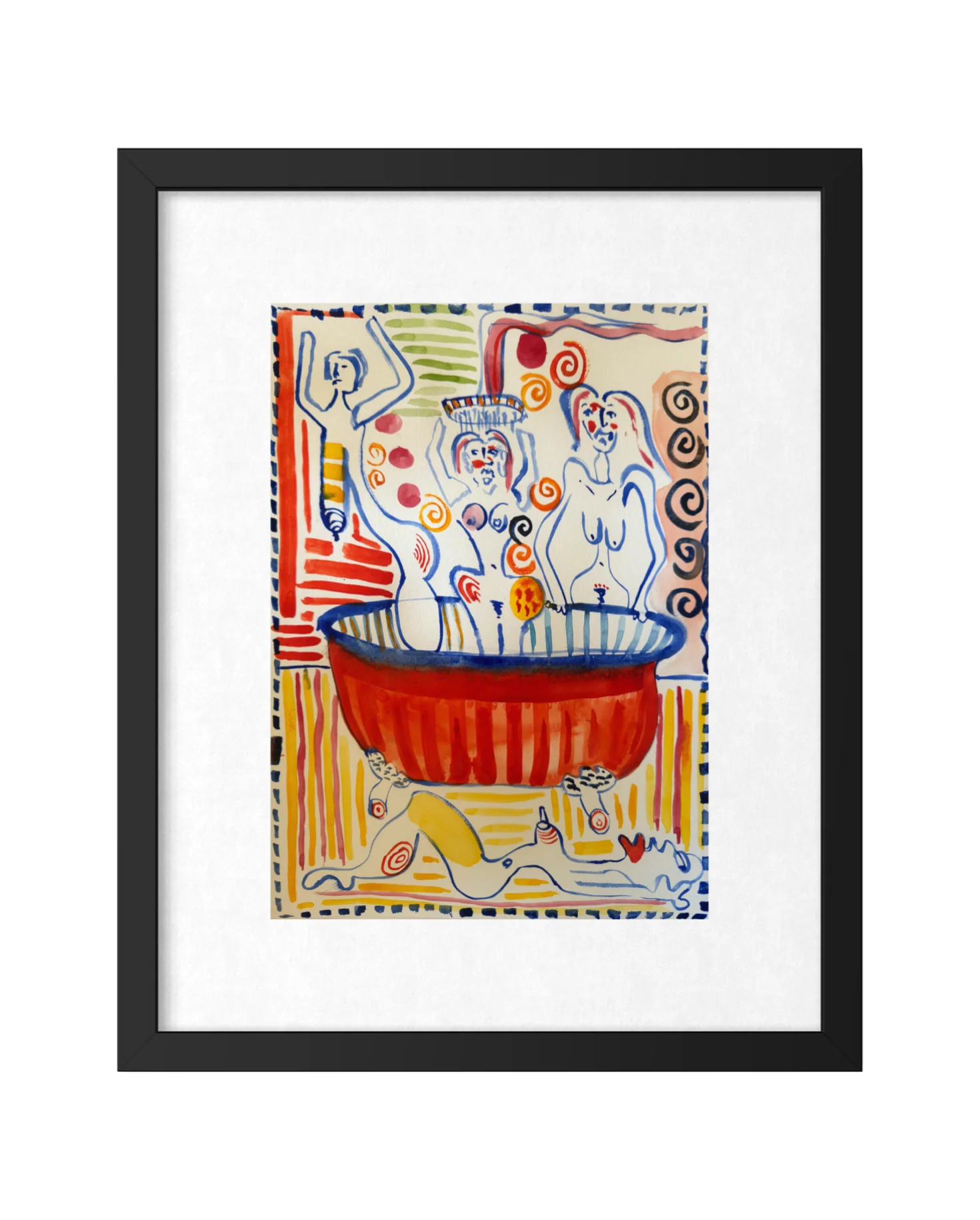 La Baignoire, vue en situation