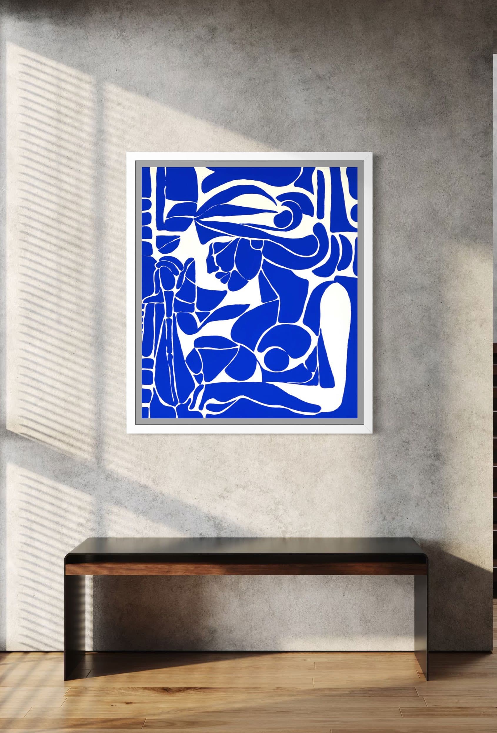 Ma Muse, Technique mixte sur toile — Elliot Zontone
